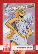 Marvel Annual 2021 Base Card #98 Karolina Dean