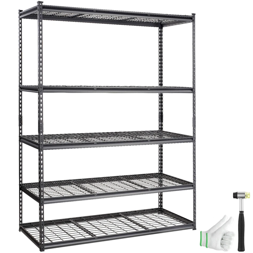 VEVOR 4AV0 60x24 x78" Storage Shelving Unit - XLZLKHJCL24DXIG4AV0