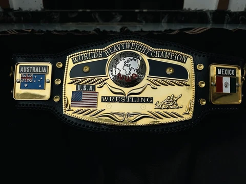 NWA DOME GLOBE WORLD HEAVYWEIGHT WRESTLING CHAMPIONSHIP REPLICA TITLE BELT ADULT Cover