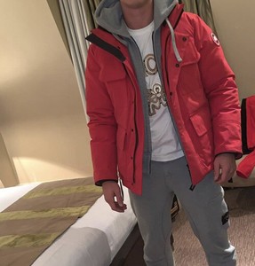 canada goose red jacket ebay