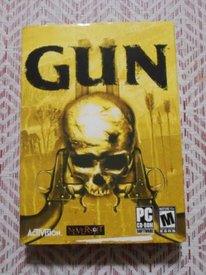 GUN (2005) PC Game - Complete in box - Windows 2000 XP Western Cowboy Very Good - Image 1 of 2