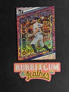 2022 Donruss Dominators Pink Fireworks #D-7 Jose Altuve Houston Astros - Picture 1 of 2