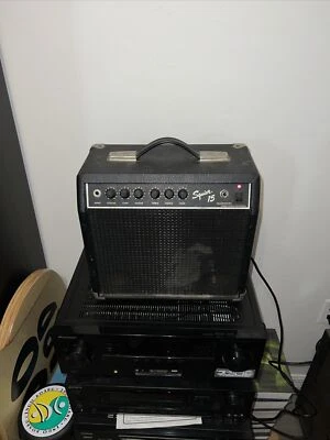 Squier By Fender 15GR Champ 15 Watt Guitar Amp (Tested - Works) - Image 1 of 4