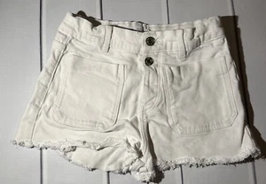 Zara White Shorts Girls Size 11-12 - Picture 1 of 7