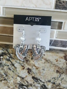 APT 9 Earrings Dangly NEW $28 Retail- Great Gift Idea - Picture 1 of 5