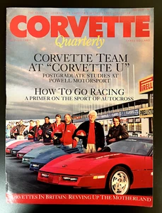 Corvette Quarterly SPRING 1991 Magazine Chevrolet Vette - Imagen 1 de 3