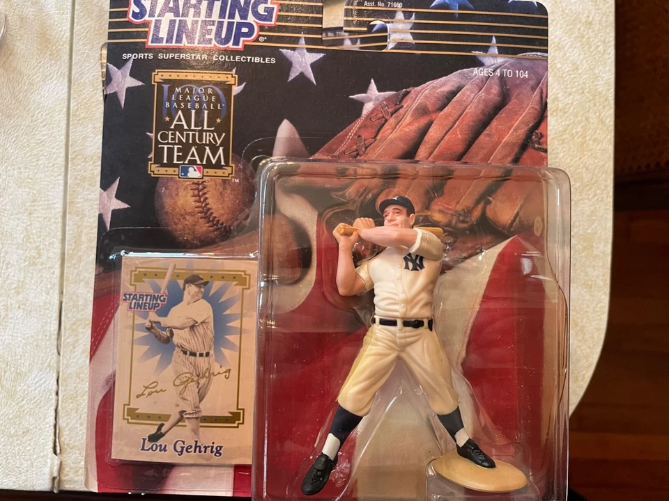 LOU GEHRIG ✨️ 2000 alineación inicial MLB EQUIPO TODO EL SIGLO ✨️ HOF Yankees✨️NUEVO Foto 1 de 1