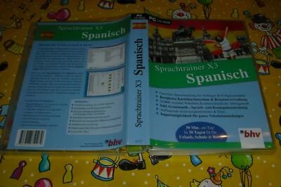 Sprachtrainer X3 Spanisch (PC-Software) #LB93MJ - Bild 1 von 2
