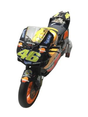 Minichamps 1/12 Scala Honda RC211V VALENTINO ROSSI MOTOGP 2003 Con Scatola Usato - Immagine 1 di 4