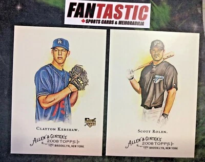 2008 Topps Allen & Ginter Base Card YOU PICK #1-250 inc RC etc. - Image 1 of 2