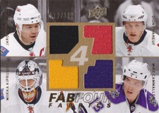 08-09 Upper Deck Jarome Iginla Phaneuf Kiprusoff Cammalleri /100 Jersey 2008