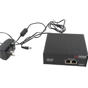Rose Electronics CRV-MDLU1V Mini USB CAT5 Extenders - Picture 1 of 10