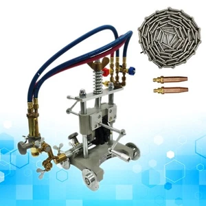 CG2-11G Gas Pipe Cutting Machine with G03#1 G03#2 Propane Nozzle 88.6" Chain - Picture 1 of 19
