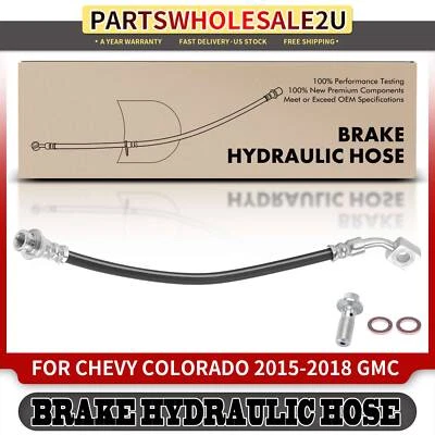 New Front Right Brake Hydraulic Hose for Chevrolet Colorado GMC Canyon 2015-2018 - Image 1 of 4