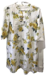Liberty House Of Hawaii Vtg Mumu Hawaiian Dress Sz L Kimono Aloha Tiki Vacation - Picture 1 of 8