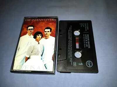 THE INDIAN GIVERS LOVE IS A LIE CASSETTE TAPE ALBUM - Image 1 of 2