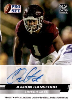 2022 Leaf Pro Set #PSA-AH1 Aaron Hansford Auto - Image 1 of 2
