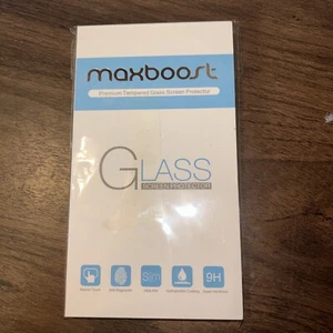 Maxboost Screen Protector Of 2 Glasses iPhone X, XS, 11 Pro FREE SHIPPING - Picture 1 of 2