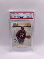 Kobe Bryant 2009 Playoff National Treasures All NBA #/25 PSA 10 Auto