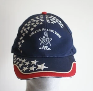 Gorra de béisbol masónica estadounidense Angleton Masonic Lodge No 829 - Imagen 1 de 5