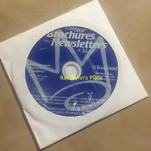 the print shop brochures newsletters & More. Brand New, Sealed Win XP - Picture 1 of 3