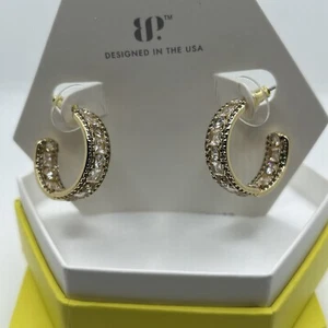 Bomb Party Original Earrings - ER72813 You’re My Home - Gold Plated - Picture 1 of 3