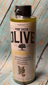 Korres Pure Greek Olive BERGAMOT Shower Gel  8.45 FL OZ Sealed - Picture 1 of 4