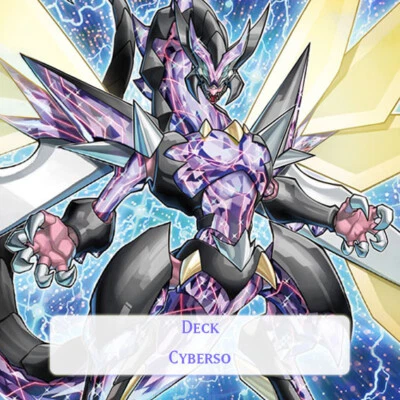 Yu Gi Oh Yugioh! Deck Mazzo Fusione Cyberso Drago Clock Cynet Sparti Lucertola - Immagine 1 di 4