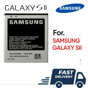 BATERÍA 100% NUEVA PARA SAMSUNG GALAXY S2 GT-i9100 EB-F1A2GBU 1650mAh MFG Fecha 2018 - Imagen 1 de 2