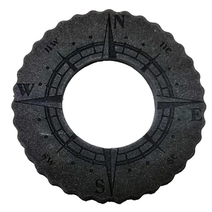 Tankschutzring KOMPASS Simson S50 S51 S70 Schwalbe KR51 schwarz 120 mm - Bild 1 von 2