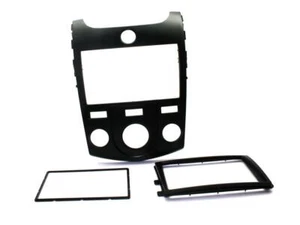 RADIO ESTÉREO FACIA FASCIA PLACA CT23KI22 PARA KIA FORTE CERATO NEGRO DOBLE DINht - Imagen 1 de 1