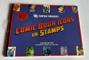 2006 USPS DC Superheroes Comic Book Icons Stamps including Book & stamps - Picture 1 of 7