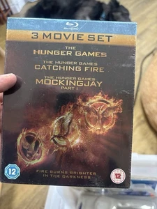 Hunger Games Triple Pack (Box Set) (Blu-ray, 2015) New Sealed - Picture 1 of 4