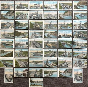 Antique Panama Canal WWI US Navy Postcard Set, I L Maduro - Panama, 1920’s - Picture 1 of 14