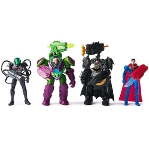 DC Comics, Metal Force Team Up Brainiac and Lex Luthor vs Batman and Superman Se - Picture 1 of 9