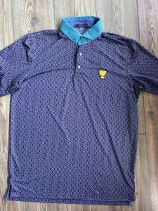 Greyson Herren Golf Polo The Presidents Cup Golfturnier Kurzarm Größe M - Bild 1 von 7