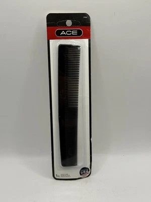 Peine de Bolsillo As Peluquería Negro Nuevo Sellado Hecho en EE. UU. #07842 2015 Foto 1 de 4