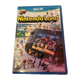 Nintendo Land Wii U 2012 WiiU No Manual Zero Scratches 