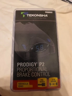 Комплект для буксировки модуля контроллера электрического тормоза прицепа Tekonsha Prodigy P2 90885 - Изображение 1 из 4