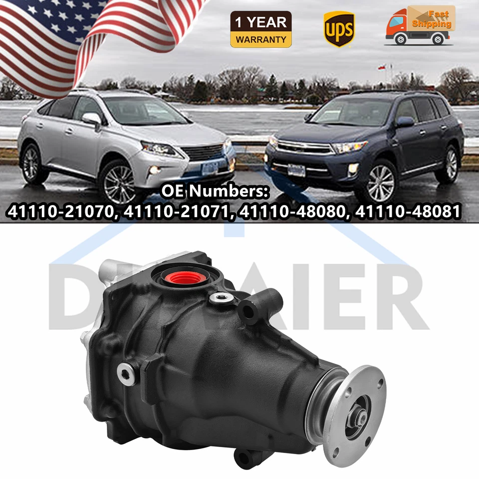 Portador diferencial eje trasero relación 2.928 AWD para Lexus RX330 RX350 2004-2009 Foto 1 de 4