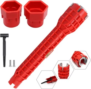8 in 1 Wasserhahn und Spüle Installateur Multitool Sanitär Reparatur Ausbau Werkzeug - Bild 1 von 23
