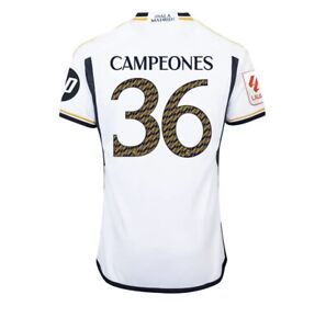 Camiseta Real Madrid Campeón Liga con Parches De LaLiga