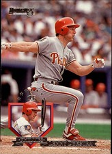 1995 Donruss Philadelphia Phillies Baseball Card #209 Lenny Dykstra