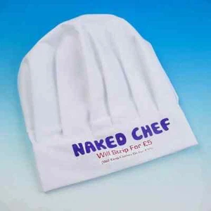 Naked Chef Hat - Cooking Chef Joke Funny Gift Hat - Picture 1 of 6