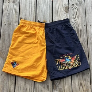 Men’s Mitchell & Ness NBA Golden State Warriors Vintage Logo Shorts Large NWOT - Picture 1 of 9