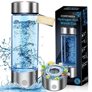 Upgraded Hydrogen Water Bottle, Version Ion Membrane Hydro Bottle -SPE & PEM, Hy - Picture 1 of 8