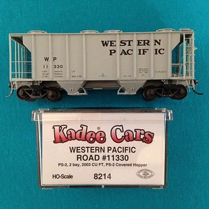 8214 Kadee  Western Pacific Hopper #11330 HO Scale WP New - Picture 1 of 1