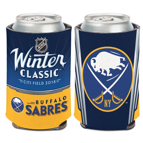 2018 Winter Classic Buffalo Sabres Can Cooler 12 oz. NHL Koozie Cover