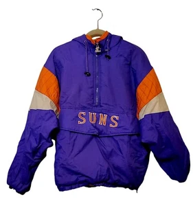 Phoenix Suns Vintage Starter Pullover Jacket Size Medium  - Picture 1 of 2