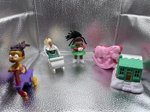 Lot 5 Vintage 90s Cabbage Patch Barbie McDonald's Happy Meal Toys Polly Pocket - Picture 1 of 24